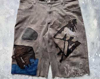 Reworked custom Carhartt shorts