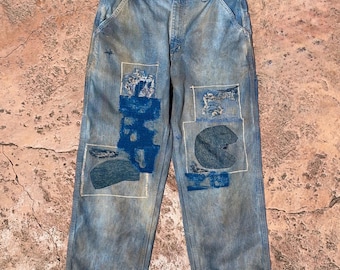 Przerobione spodnie Carhartt Carpenter