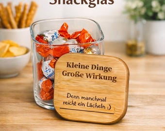 Gift jar for sweets – jar for sweet gifts – DIY gift idea in a jar – with a lid