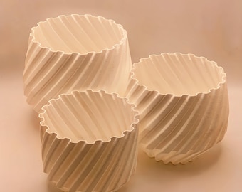 Elegant candle holder collection • 3D print file (STL) • Modern DIY decoration set