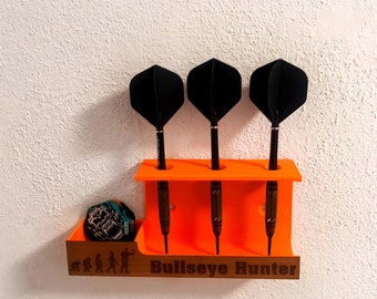 PRO 3D dart holder with real wood