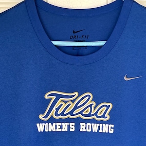 The University of Tulsa Nike Dri-Fit Team Issued Women’s Rowing Shirt – Size Small – Free Shipping
