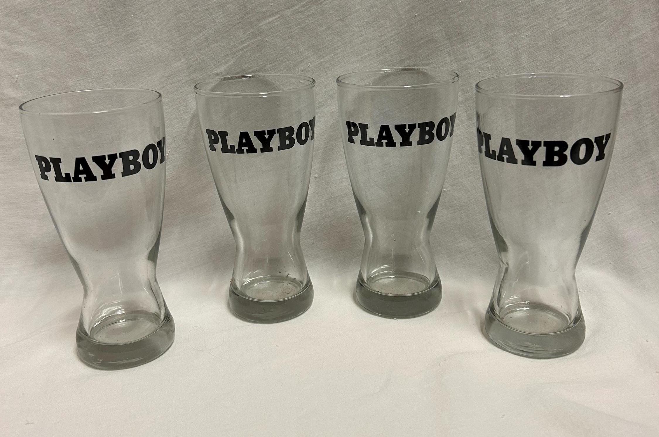 Playboy Glassware - Etsy