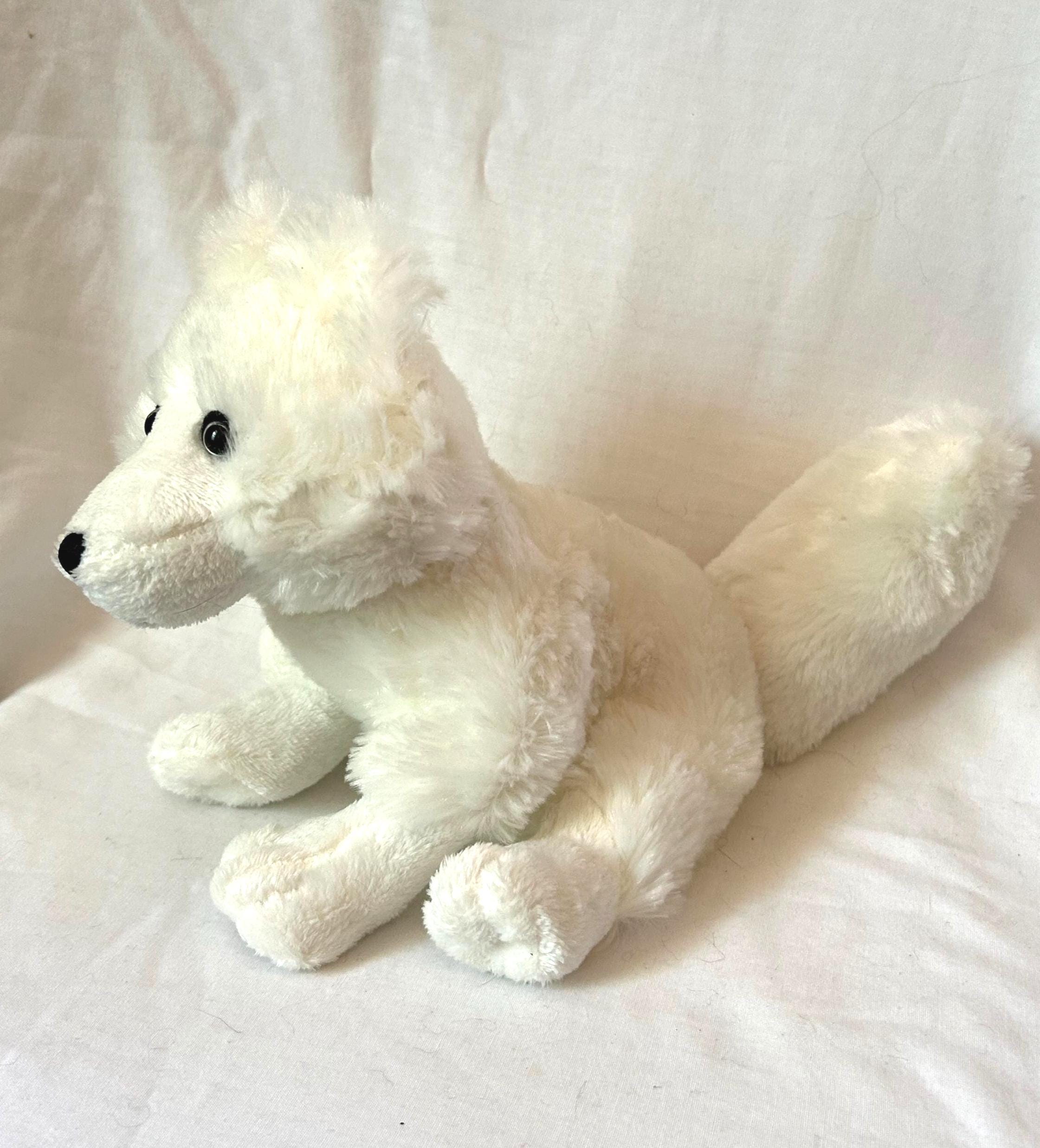 Vintage RARE Ganz Webkinz White Arctic Fox 9