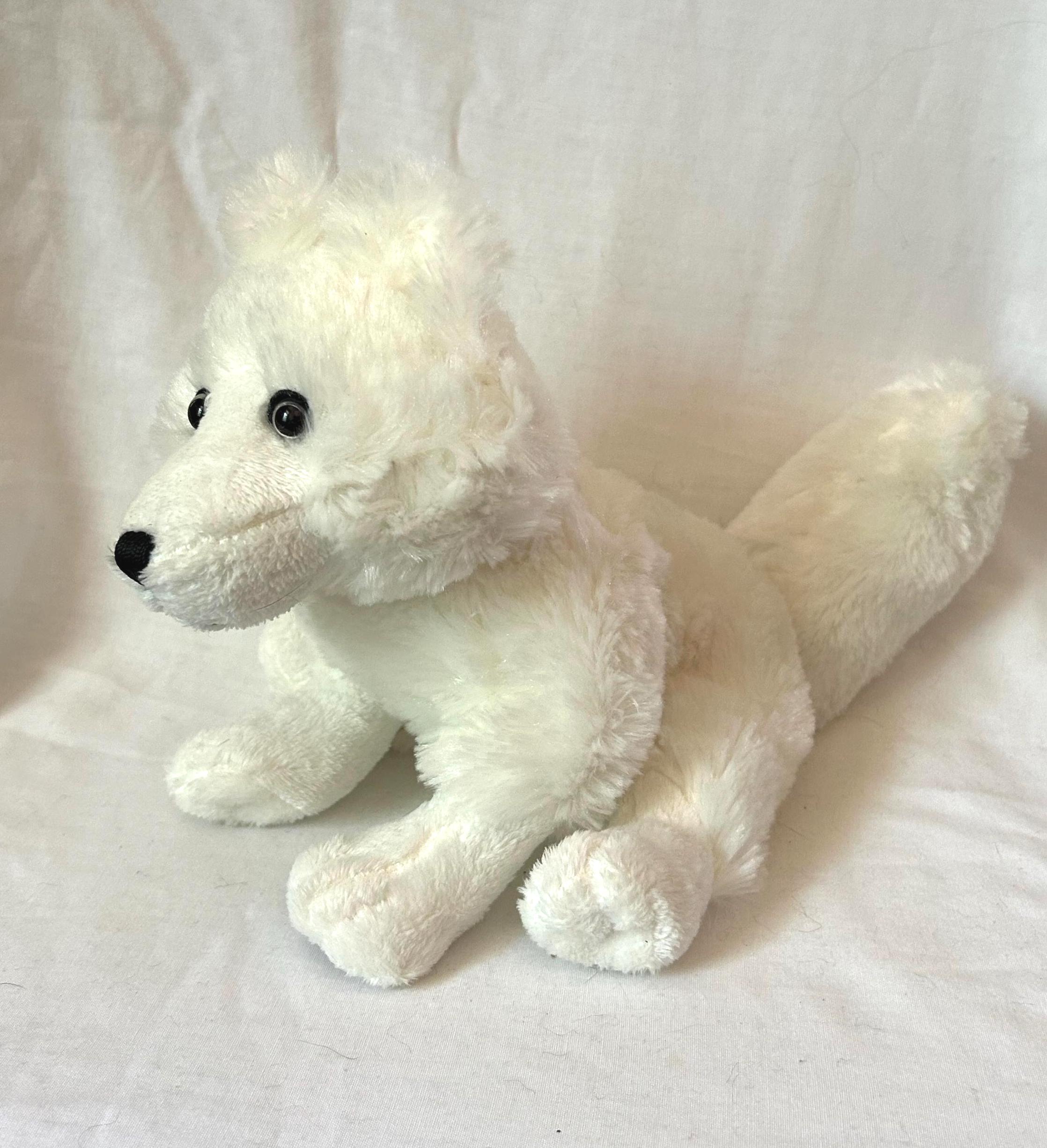Vintage RARE Ganz Webkinz White Arctic Fox 9