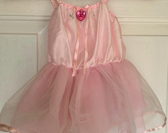 Vintage Barbie Costume - Infant 9-12 months, Pink Tutu Dress w/Hair Tie & Slippers Halloween, Dress-up Brand New Vintage Free Shipping
