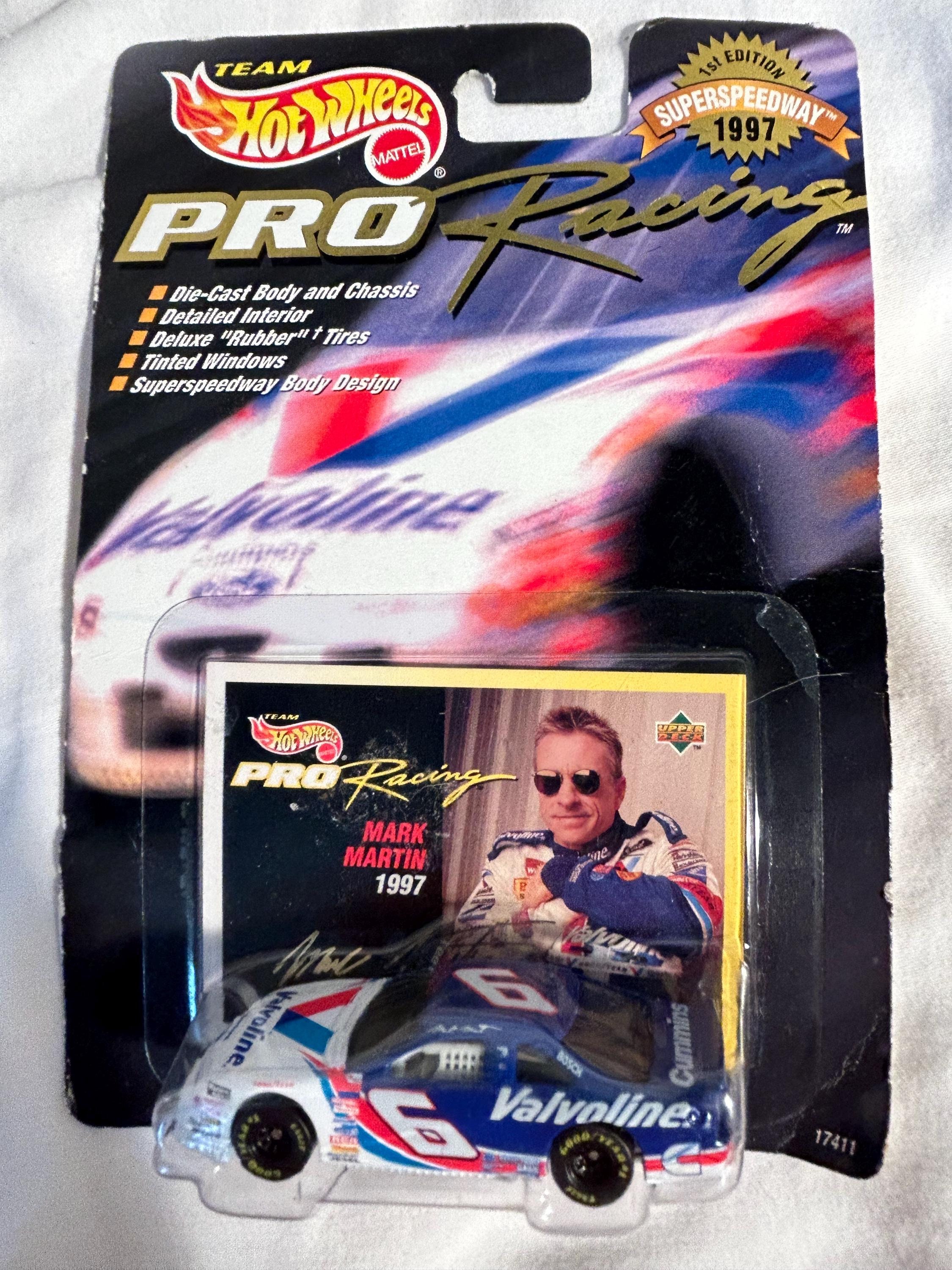 Hot Wheels Nascar 1999 – Mark Martin – Ford – Miniature 1/64 Neuve