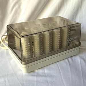 Vintage Conair Curl &#39;N Carry Heated Hair Rollers – Portable Travel Curlers - Model HS-4 Tested and it Works