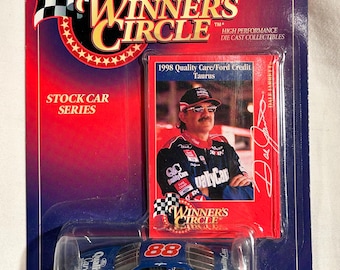 Vintage Dale Jarrett #88 Die-Cast Car: 1998 Ford Taurus Replica (1/64 Scale)