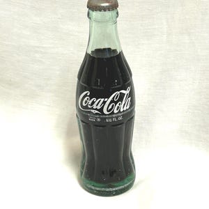 Vintage COCA-COLA regular Bottle 6 1/2 fl oz unopened Good Condition Free Shipping