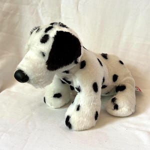 Vintage Ganz WEBKINZ Dalmatian HM123 Retired no code 9&quot; super soft plush stuffed animal Great Condition