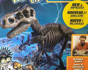 Kit De Excavación De Dinosaurios Con 12 Figuras Ocultas – Huevo Gigante Para Niños De 3 A 7 Años, Incluye Herramientas De Arqueólogo