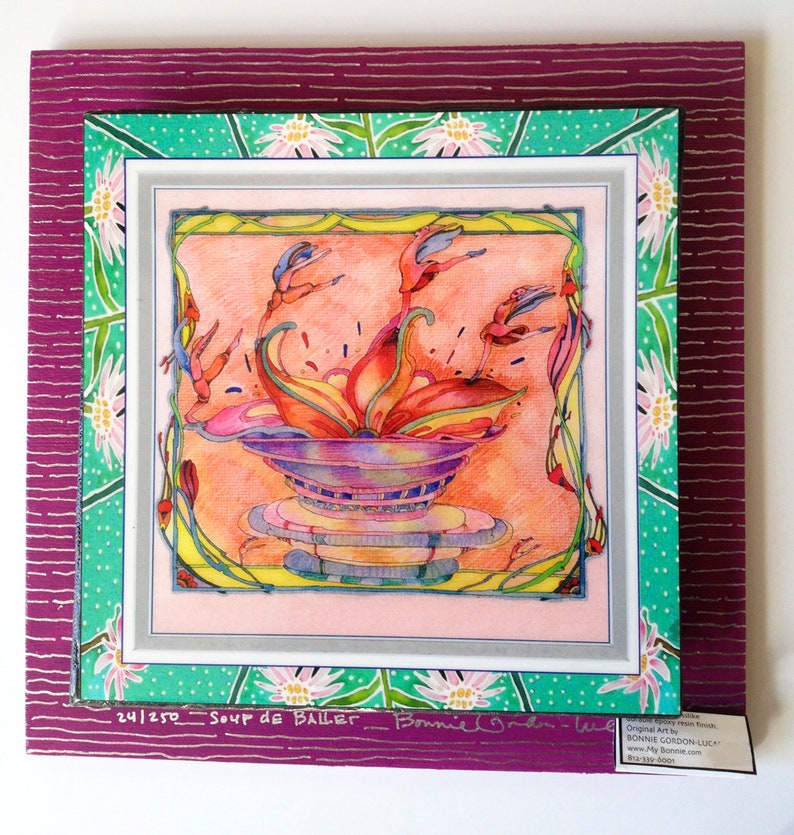 Chairs Dance Nature Sunrise GARDEN FLOWERS Note Cards American Greetings Artist Bonnie Gordon-Lucas New Greeting Cards