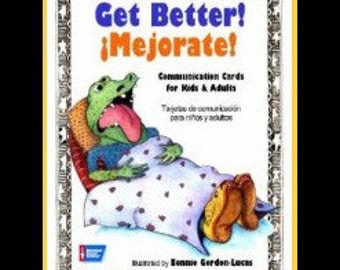 GET BETTER BUDDIES, Mejorate (English/Spanish). Helpful Card Deck for the Sick. Bedridden. American Cancer Society. Free Shipping