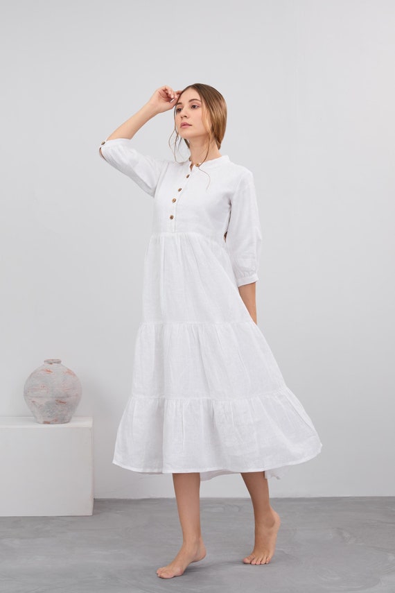 slim fit dress slacks So Close Dress (Off White) – Humble Honey Boutique
