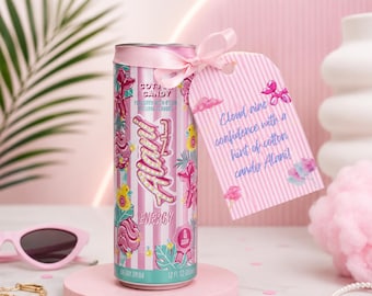 Cotton Candy Alani Nu Drink Goodie Bag Tag!