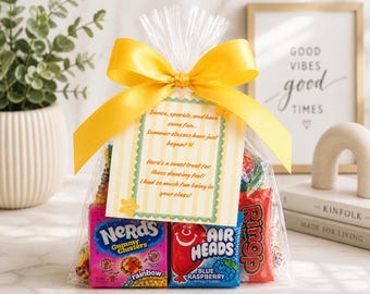 Dancer summer goodie bag tag