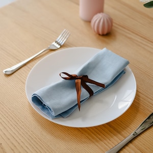 100% Natural linen napkins, Linen napkins bulk, Cloth napkin set, Wedding linen napkins, Soft linen napkins, Rustic linen napkins
