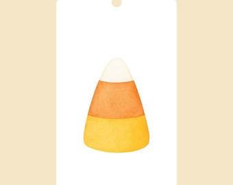 Candy Corn Tags