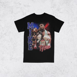 Vintage 90s Mike Tyson Tee Shirt  Homage Retro Classic Graphic Tee Bootleg Bestseller Unisex Sport Sweatshirt Gift