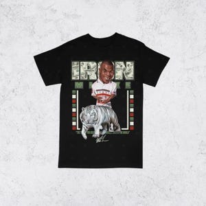 Vintage 90s Iron Mike Tyson Tee Shirt  Homage Retro Classic Graphic Tee Bootleg Bestseller Unisex Sport Sweatshirt Gift