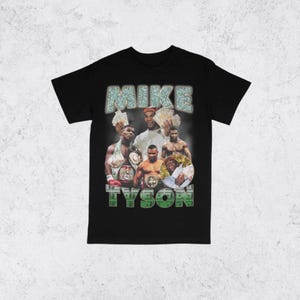 Vintage 90s Mike Tyson Tee Shirt  Homage Retro Classic Graphic Tee Bootleg Bestseller Unisex Sport Sweatshirt Gift