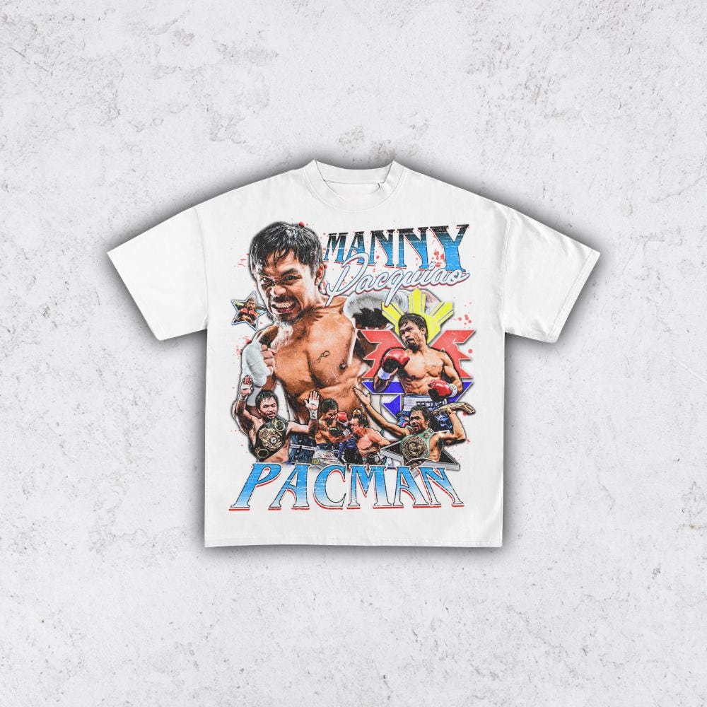 Manny Pacquiao Vintage Shirt - Etsy, image size:1000x1000