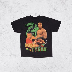 Vintage 90s  MIKE TYSON Tee Shirt  Homage Retro Classic Graphic Tee Bootleg Bestseller Unisex Sport Sweatshirt Gift