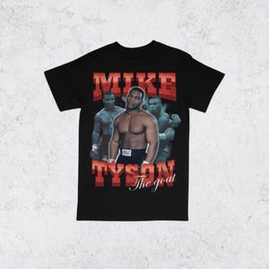 Vintage 90s Mike Tyson Tee Shirt  Homage Retro Classic Graphic Tee Bootleg Bestseller Unisex Sport Sweatshirt Gift