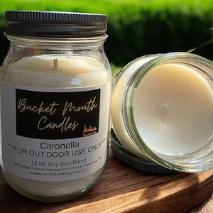 Citronella Candle