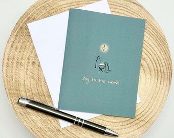 Christian Christmas Card - Joy To the World - Nativity