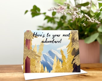 Next Adventure Card - Retirement, Grad, Wedding