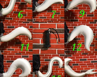 Inflatable Fursuit Tail Insert for Cosplay and Furry Costumes Lightweight Inner Support Core with Multiple Shapes and Sizes for Tail Making