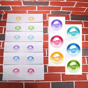 Fursuit Eye Mesh for Costume Heads – Kigurumi Eye Inserts Animal Mask Fursona DIY Craft Supply Waterproof Eyepieces Clear Vision Breathable