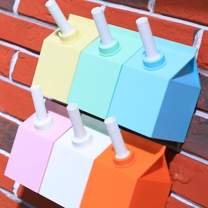 Fursuit Ice Cream Fan Blower, 3D Printed Portable Cooling Fan for Cosplay, High-Speed Cooling with Long Battery Life, Customizable Colors