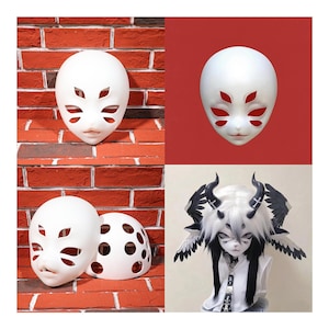 Six-Eyed Spider Kigurumi Fursuit Head Base Intricate 3D Printed Blank for Cosplay Furry Builds Gamer Gifts Animal Fur Headgear Spider Skull