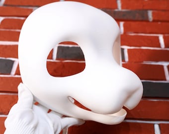 American-Style Skull Head Base for Fursuit Crafting Furry 3d Print PLA Base for DIY Cosplay Nose for Furry Makers DIY Custom Fursona Gift