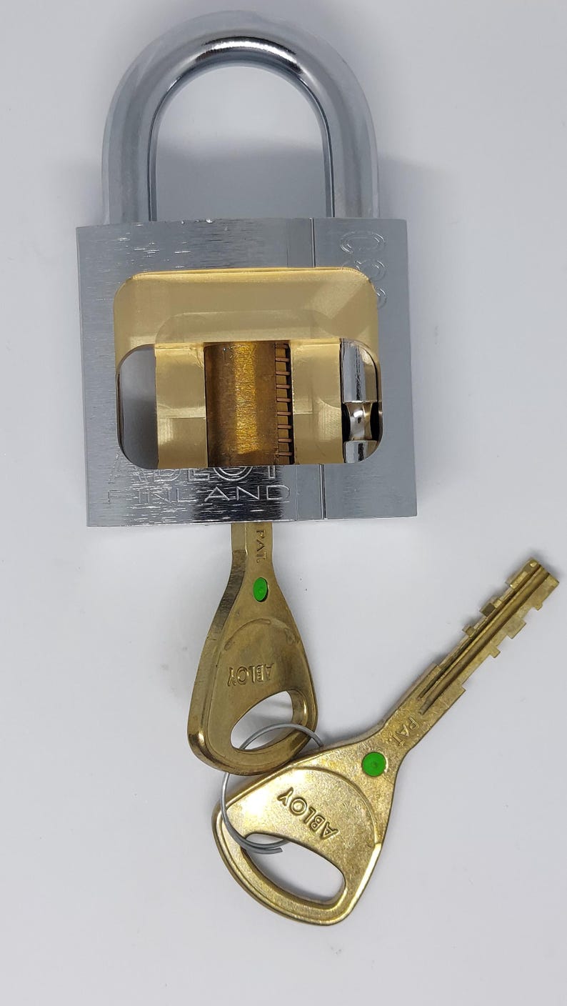 Cutaway Padlock Abloy 330 - Etsy
