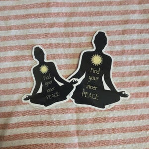 Namaste Yoga Sticker/Decal