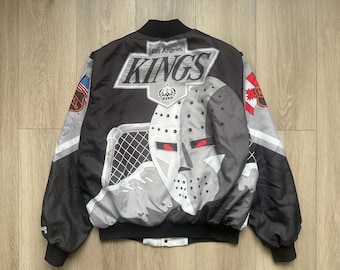 Rare 80s / 90s Los Angeles KINGS Jacket by Chalk Line / NHL