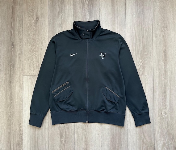 ナイキ　フェデラー 2010 US OPEN ジャケット　US：M ヴィンテージ ナイキ ロジャー フェデラー ジャケット 2010 オープン