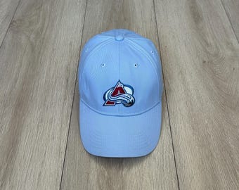 Gorra vintage de Drew Pearson, NHL, Colorado Avalanche, hockey