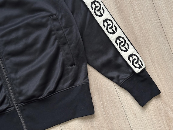 vintage zip jacket Evisu Maniacs Osaka gold logo size… - Gem