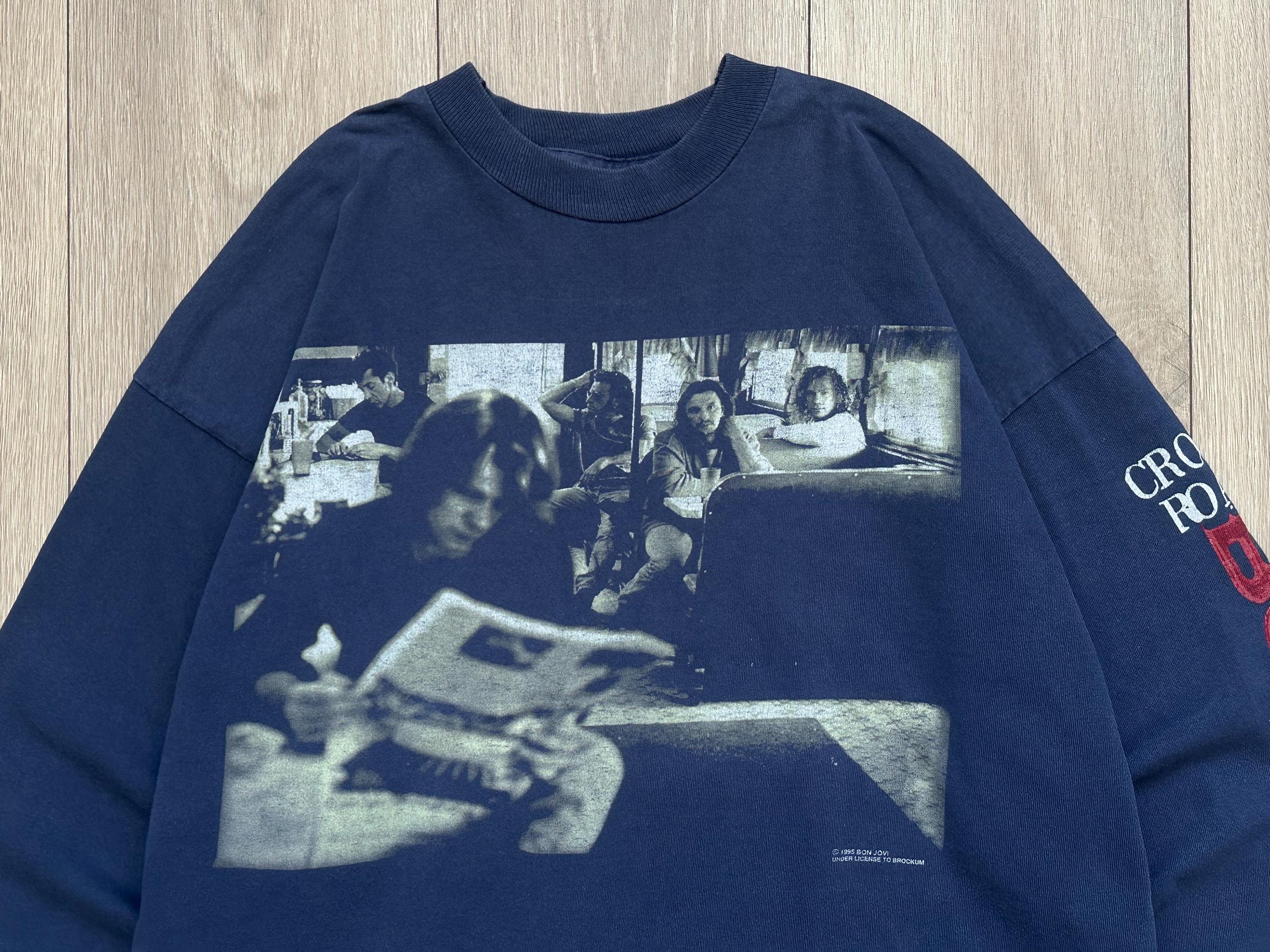 Vintage Bon Jovi 90's Long Sleeve T-shirt Screen Stars Size L-XL
