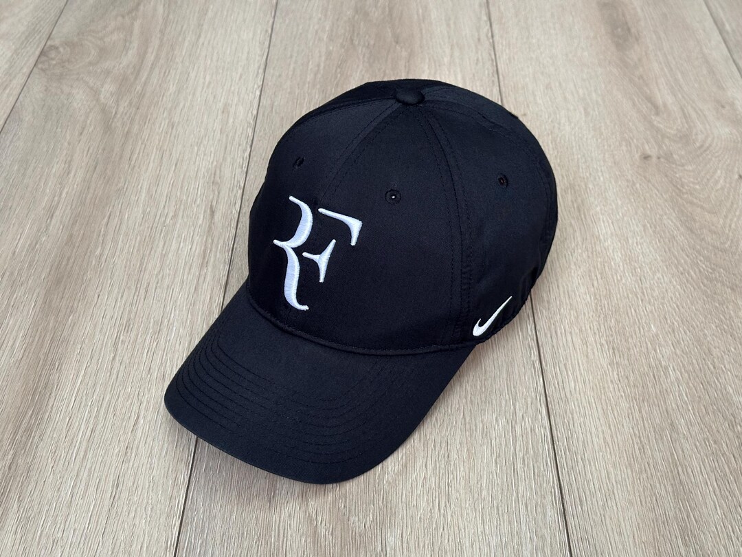 Nike Roger Federer Tennis Black Cap - Etsy