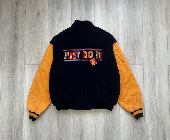 Rare Vintage 90's Nike Urban Jungle Spike Lee Just Do It Varsity