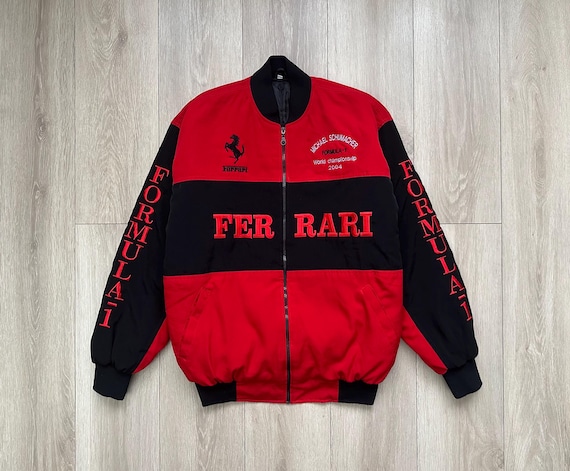 vintage Ferrari Michael Schumacher 2004 Formula 1 Jacket Size L