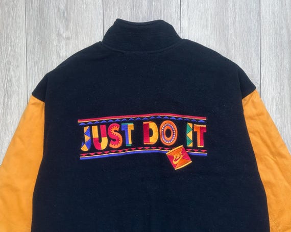 Rare Vintage 90's Nike Urban Jungle Spike Lee Just Do It Varsity