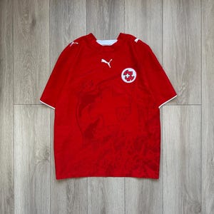 Switzerland 2006/2007 home football shirt jersey Puma, size L