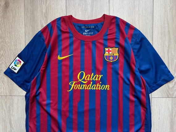Barcelona 2011/2012 Home Jersey Nike, Size XL - Etsy Canada